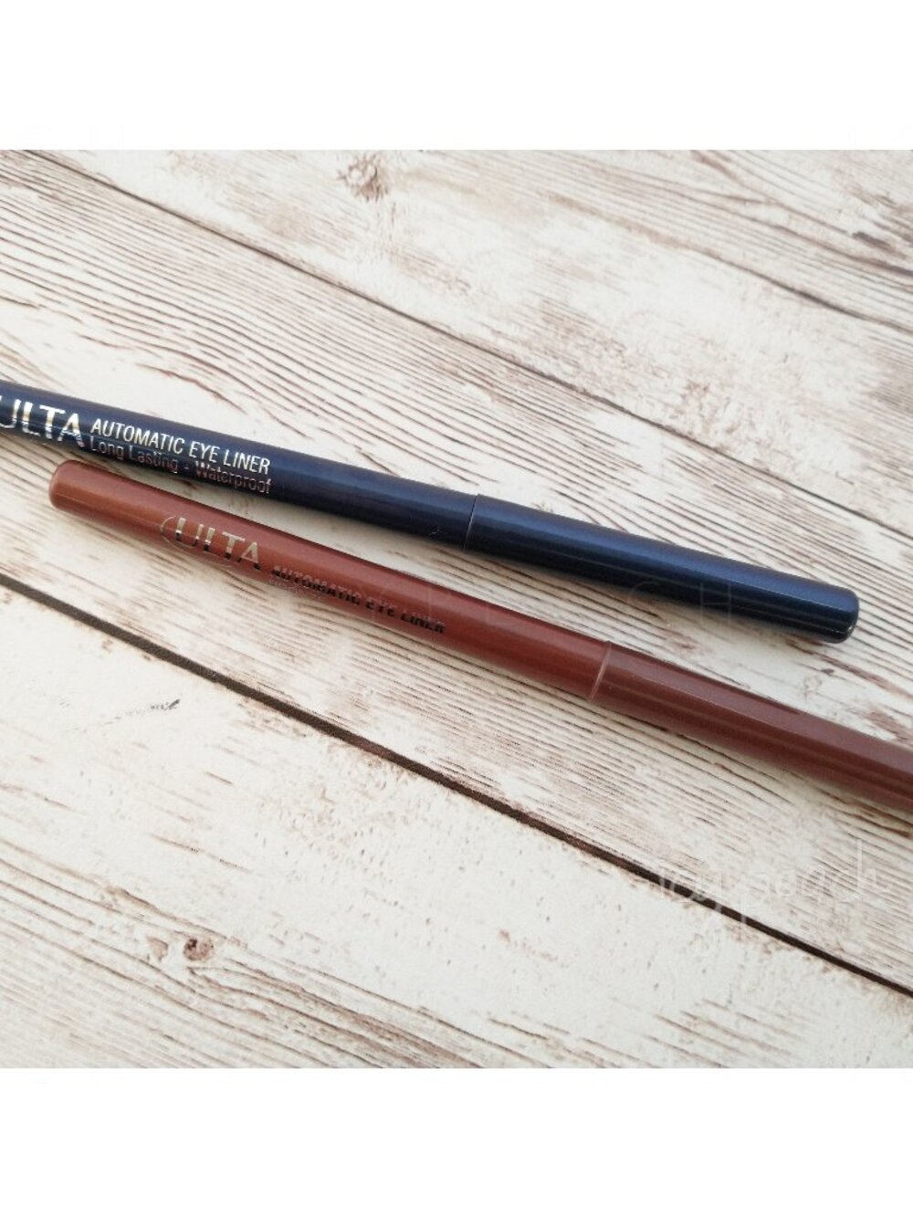 Ulta Automatic Eyeliner Bronze Indigo Full Size 2 Twist Up Liners New Waterproof
